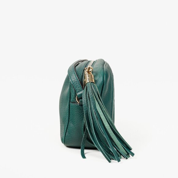 Gucci Soho Disco Green Camera Style Crossbody Bag - Picture 3 of 13